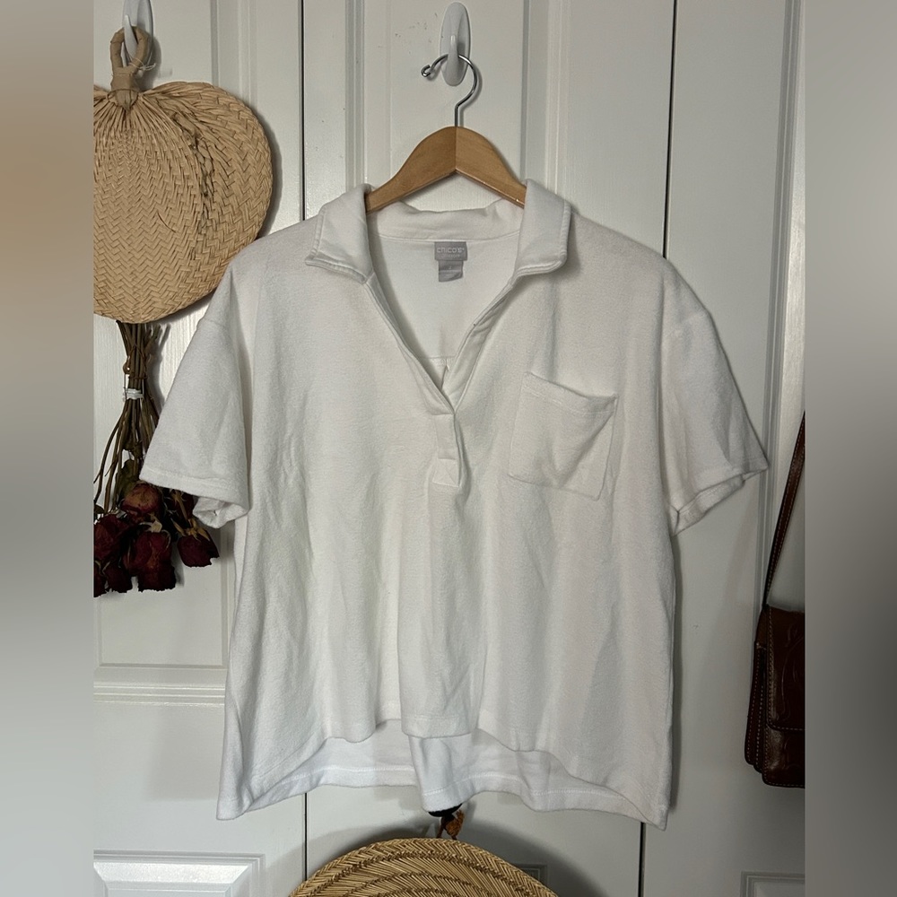 Chicos Size 2 Active Top
